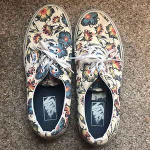 Floral vans